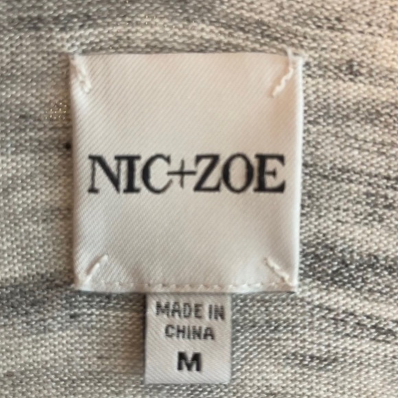 Nic + Zoe open cardigan and sleeveless top - Picture 2 of 6